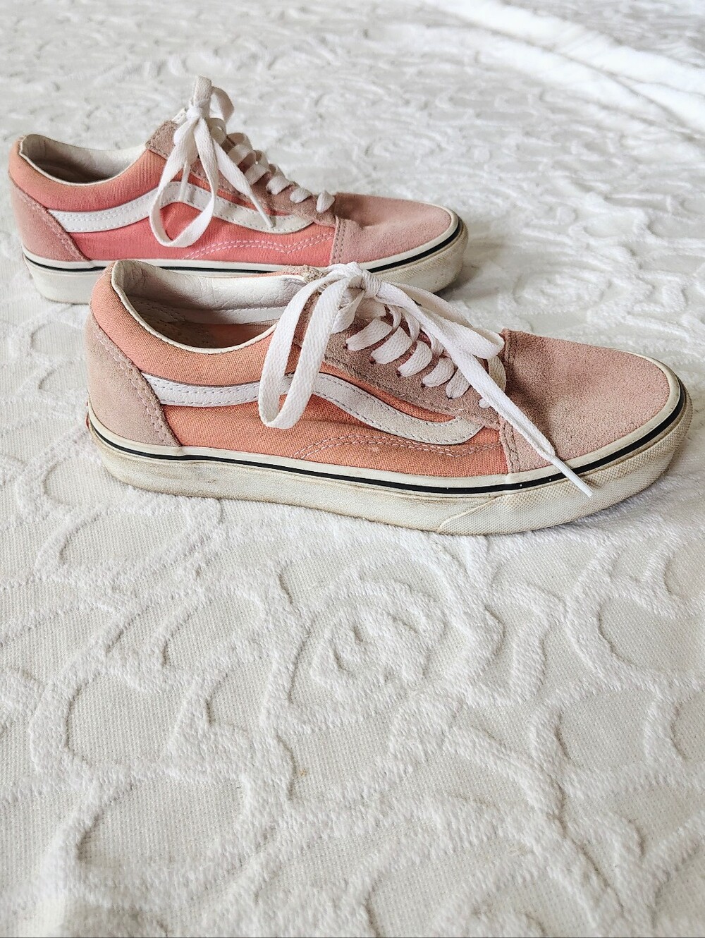 Vans Old Skool Low Top Sneakers Pink 7